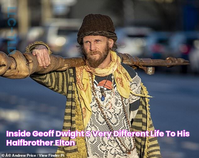 Inside Geoff Dwight's very different life to his halfbrother, Elton