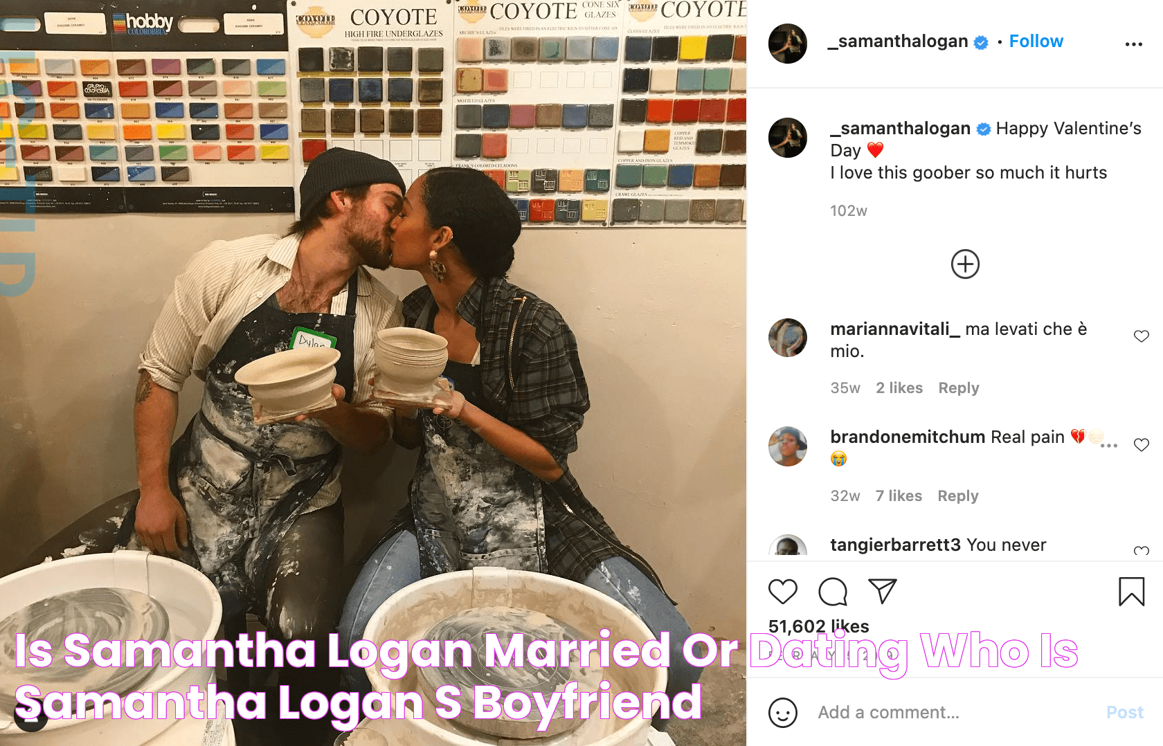 Is Samantha Logan Married or Dating? Who is Samantha Logan's Boyfriend?