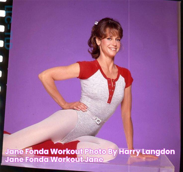 Jane Fonda Workout photo by Harry Langdon Jane fonda workout, Jane