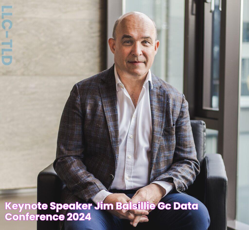 Keynote speaker Jim Balsillie GC Data Conference 2024