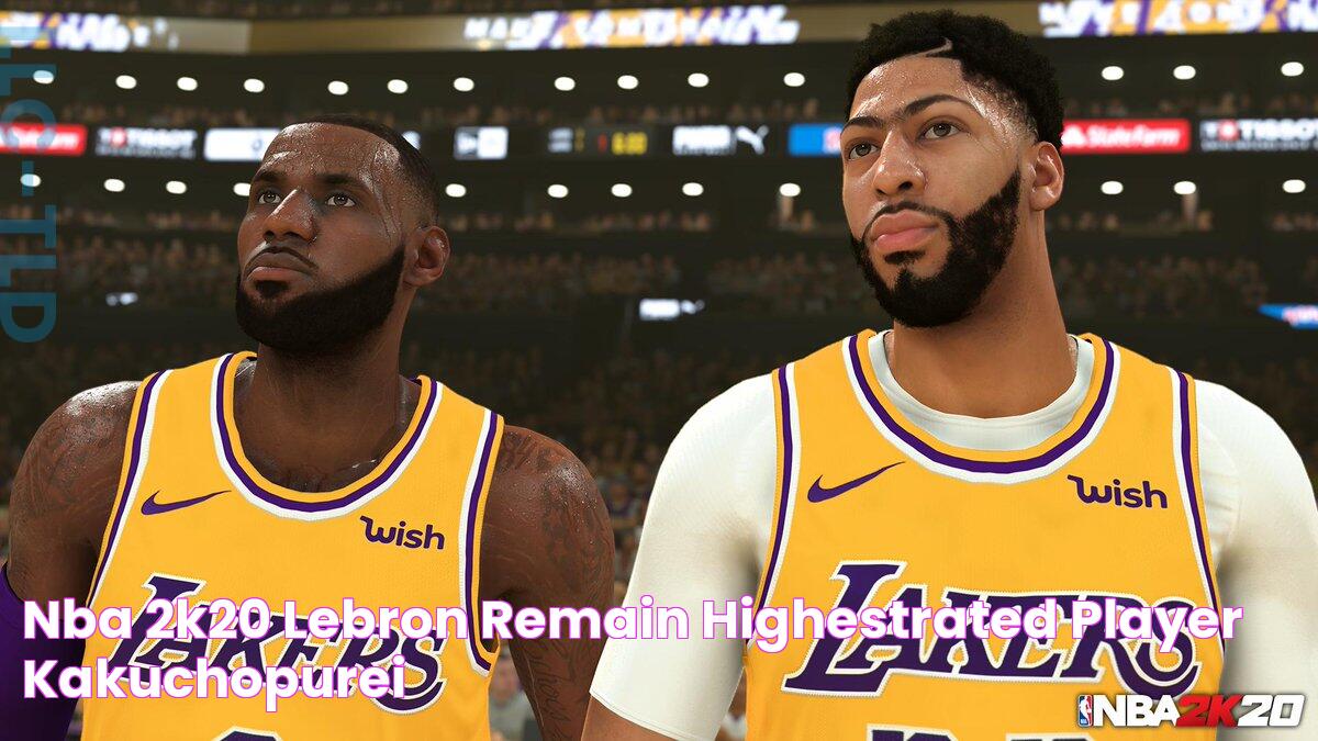 NBA 2K20 LeBron Remain HighestRated Player Kakuchopurei