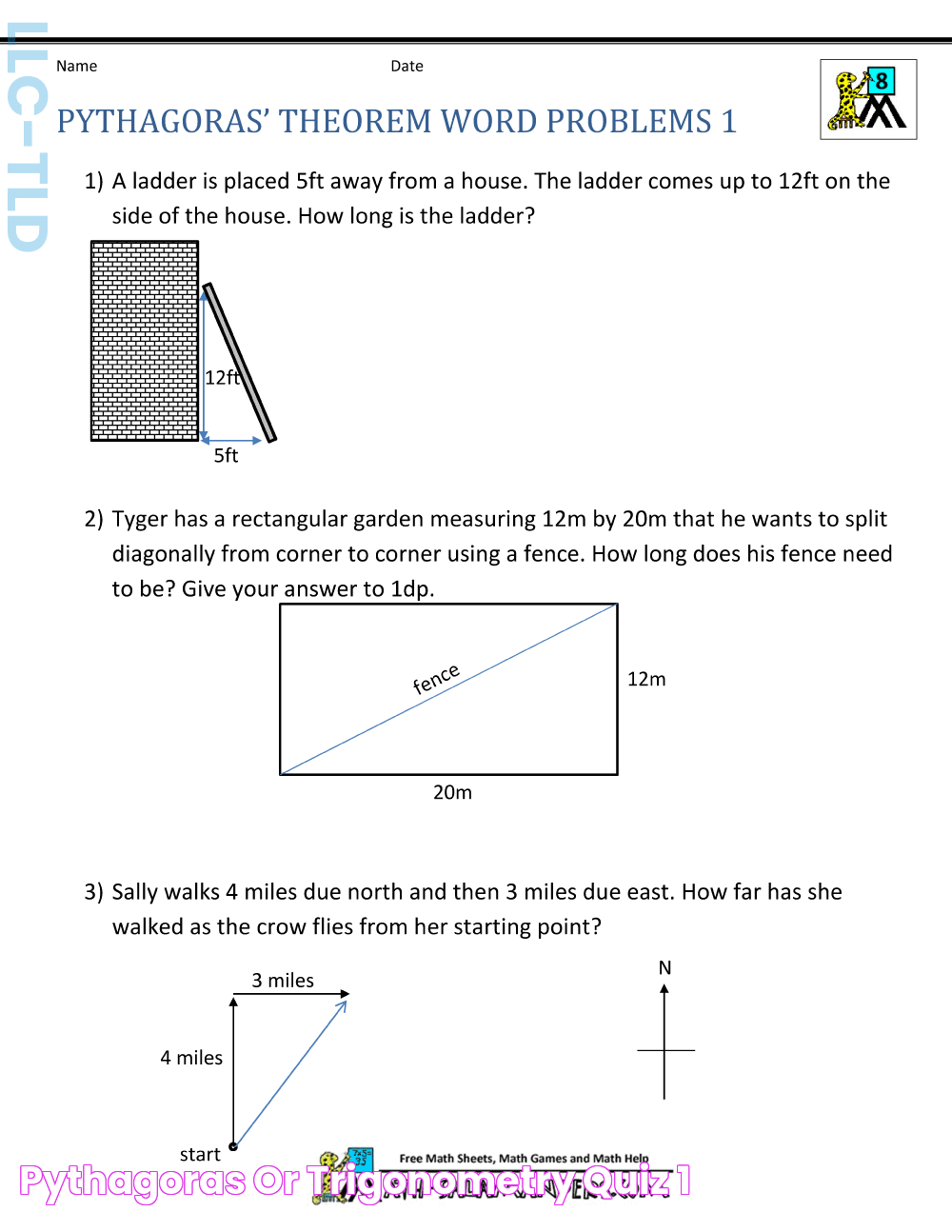 Pythagoras Or Trigonometry Quiz