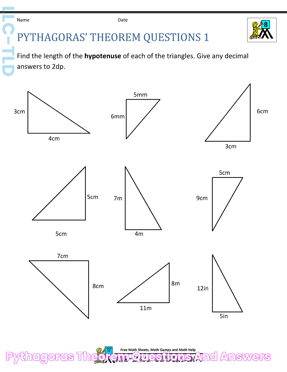 Discover The Answers: Pythagoras' Theorem Questions Solved