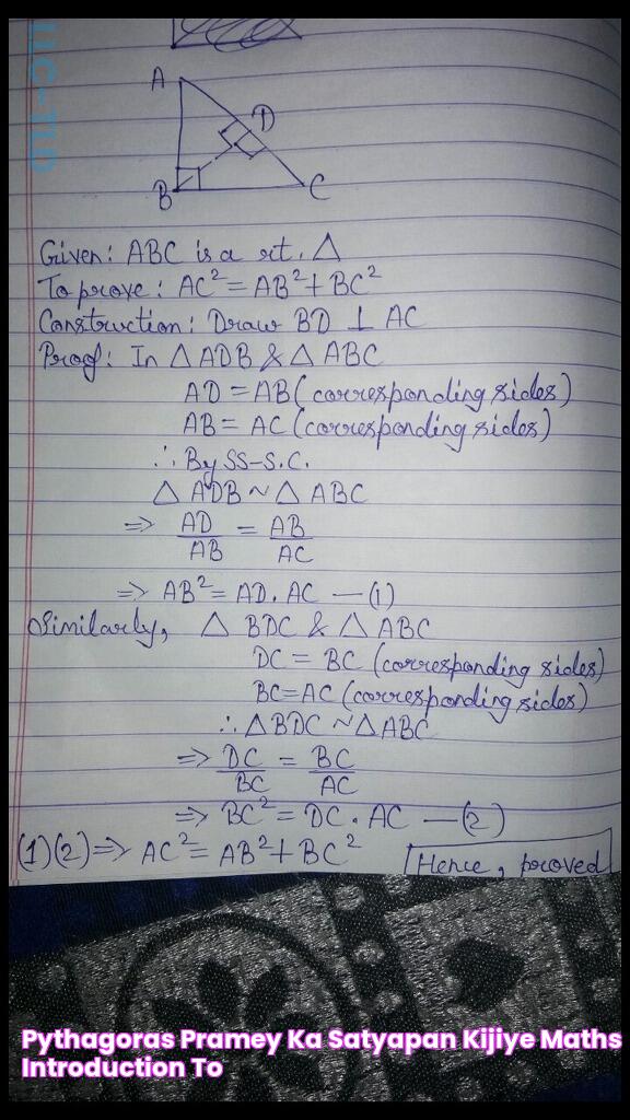 Learn The Pythagorean Theorem And Solve Math Problems