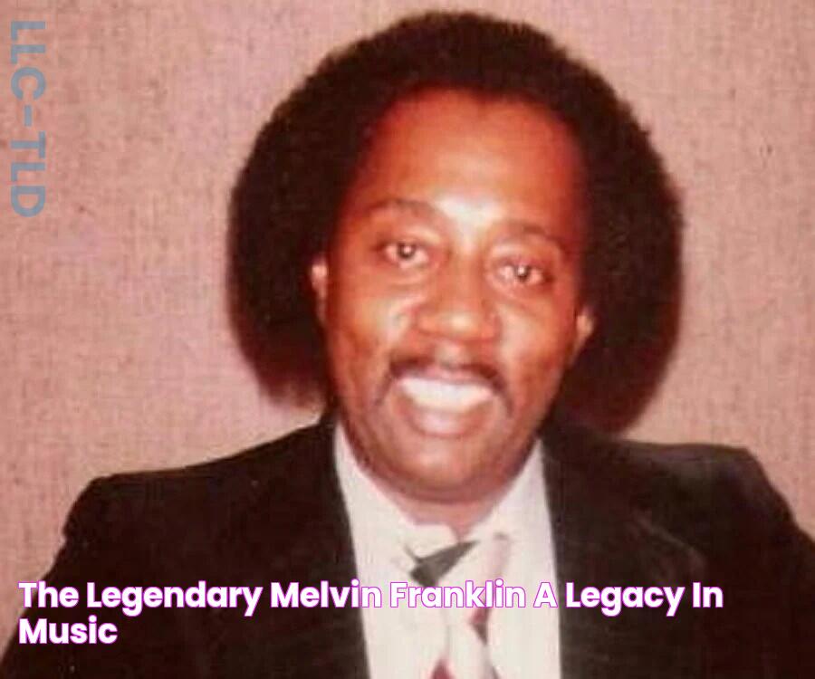 Discover The Inspiring Journey Of Melvin Franklin And His Children