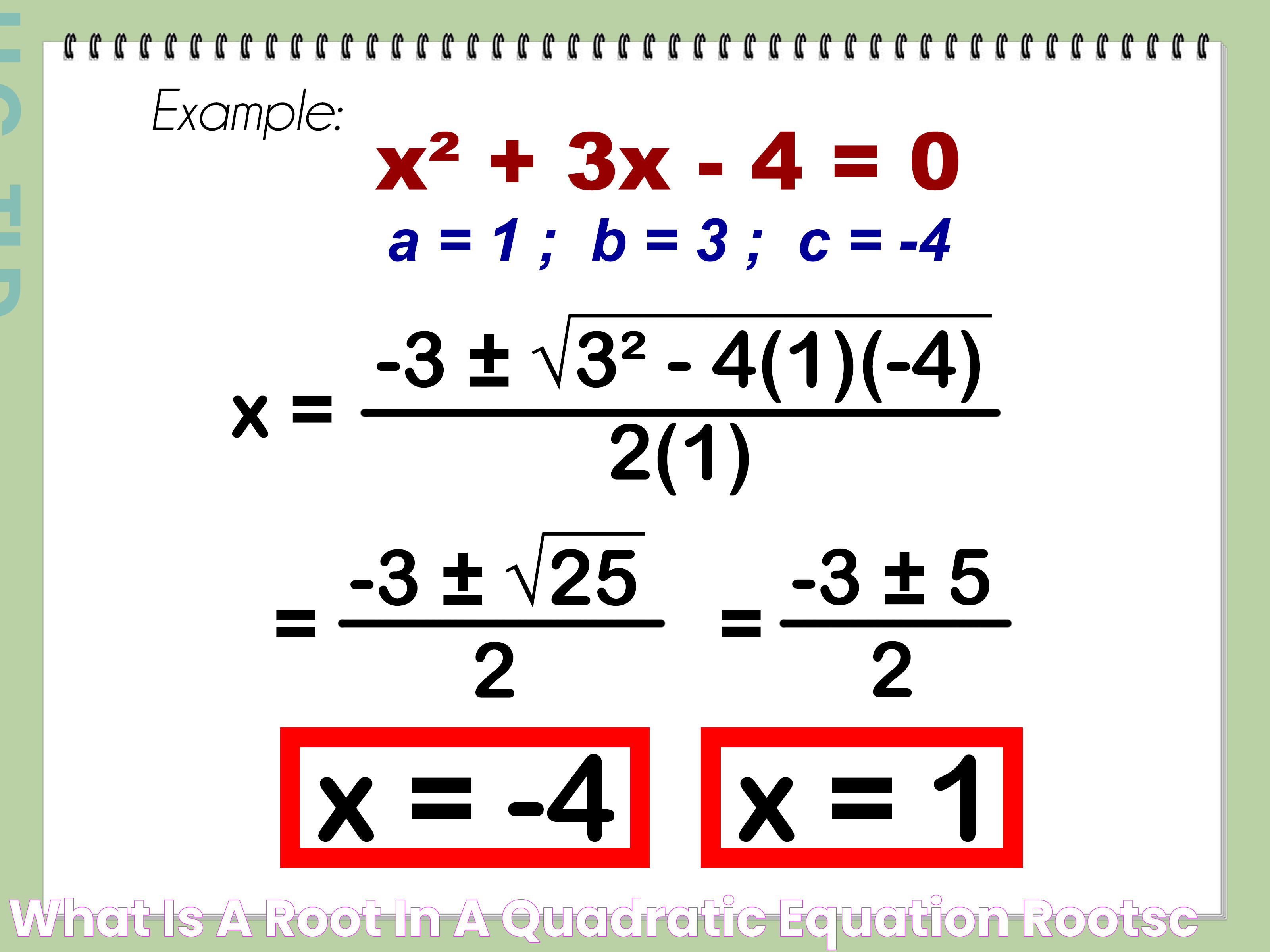 One Root Of A Quadratic Equation: Simplified For Understanding