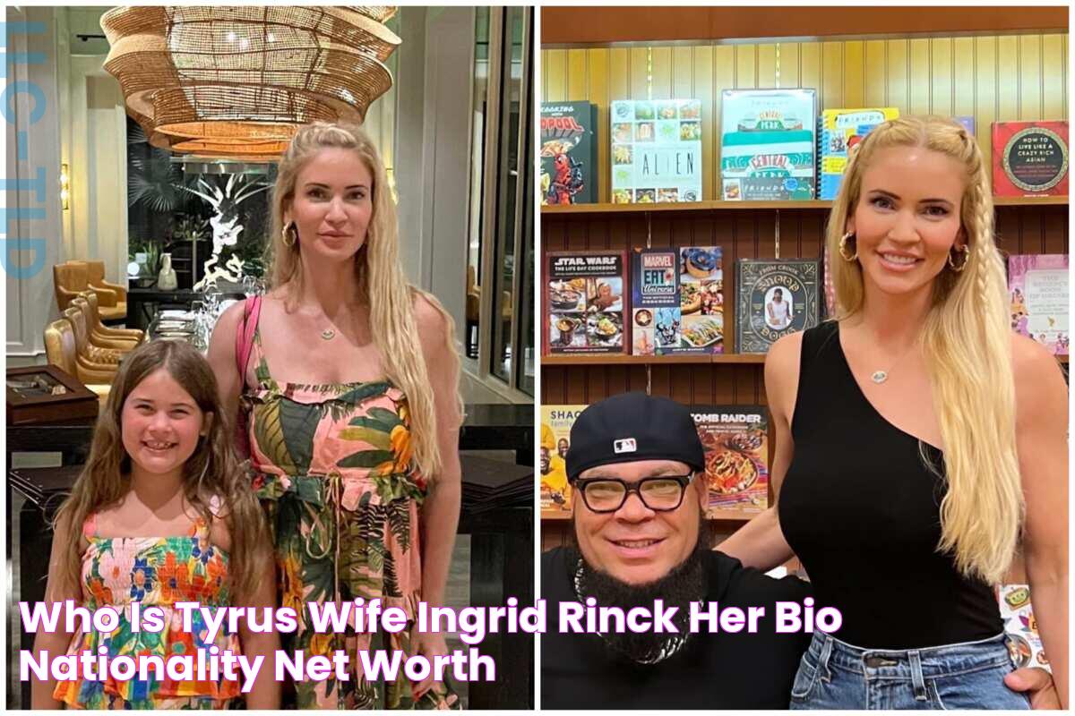 Who is Tyrus' wife, Ingrid Rinck? Her bio, nationality, net worth