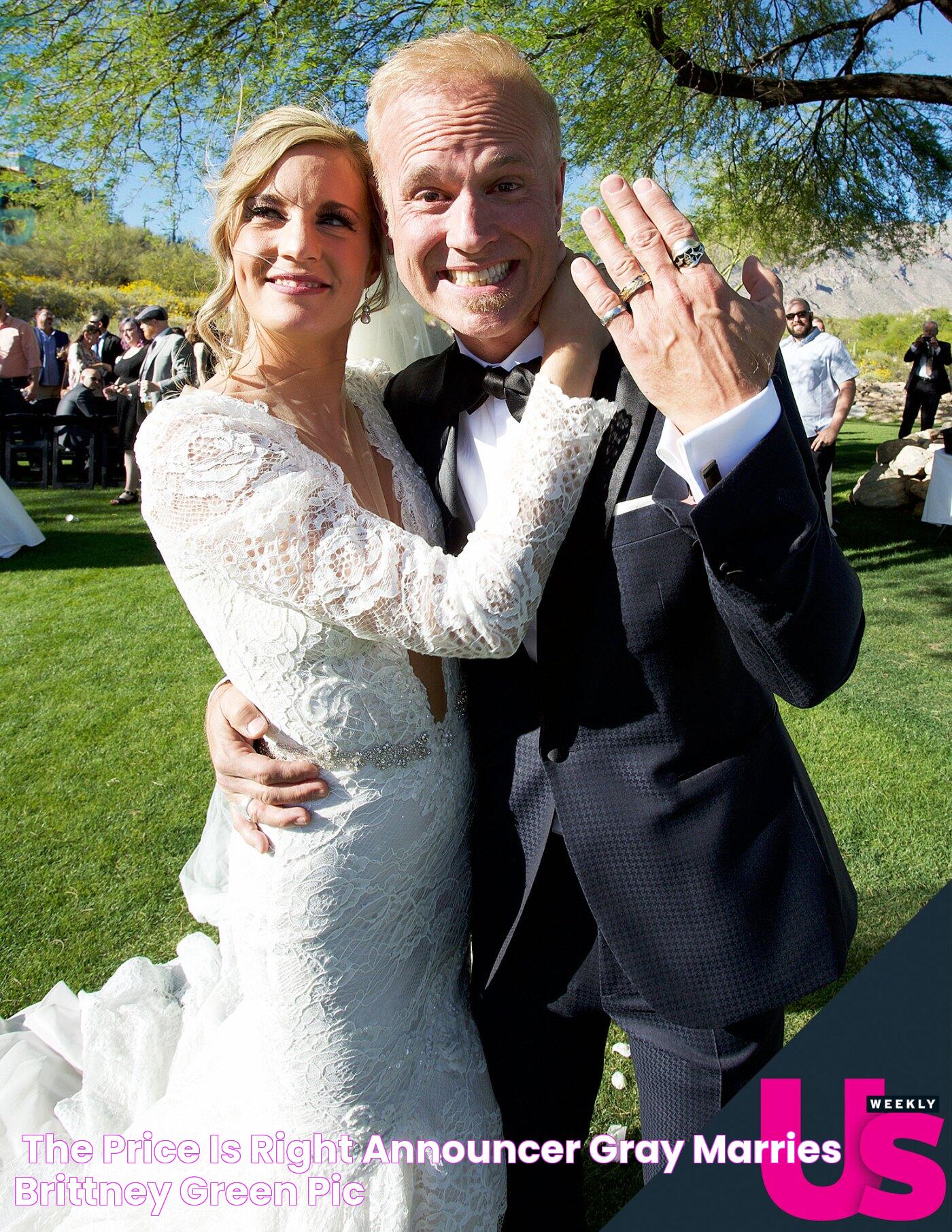 ‘The Price Is Right’ Announcer Gray Marries Brittney Green Pic