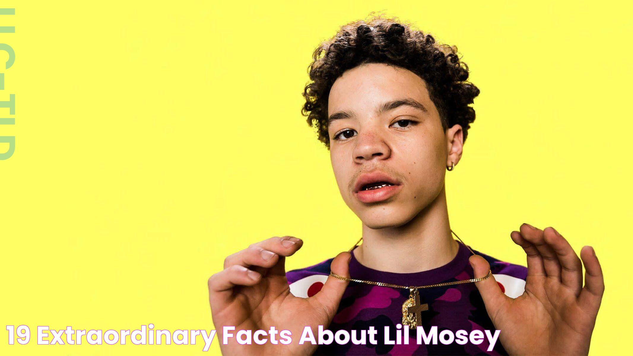 19 Extraordinary Facts About Lil Mosey