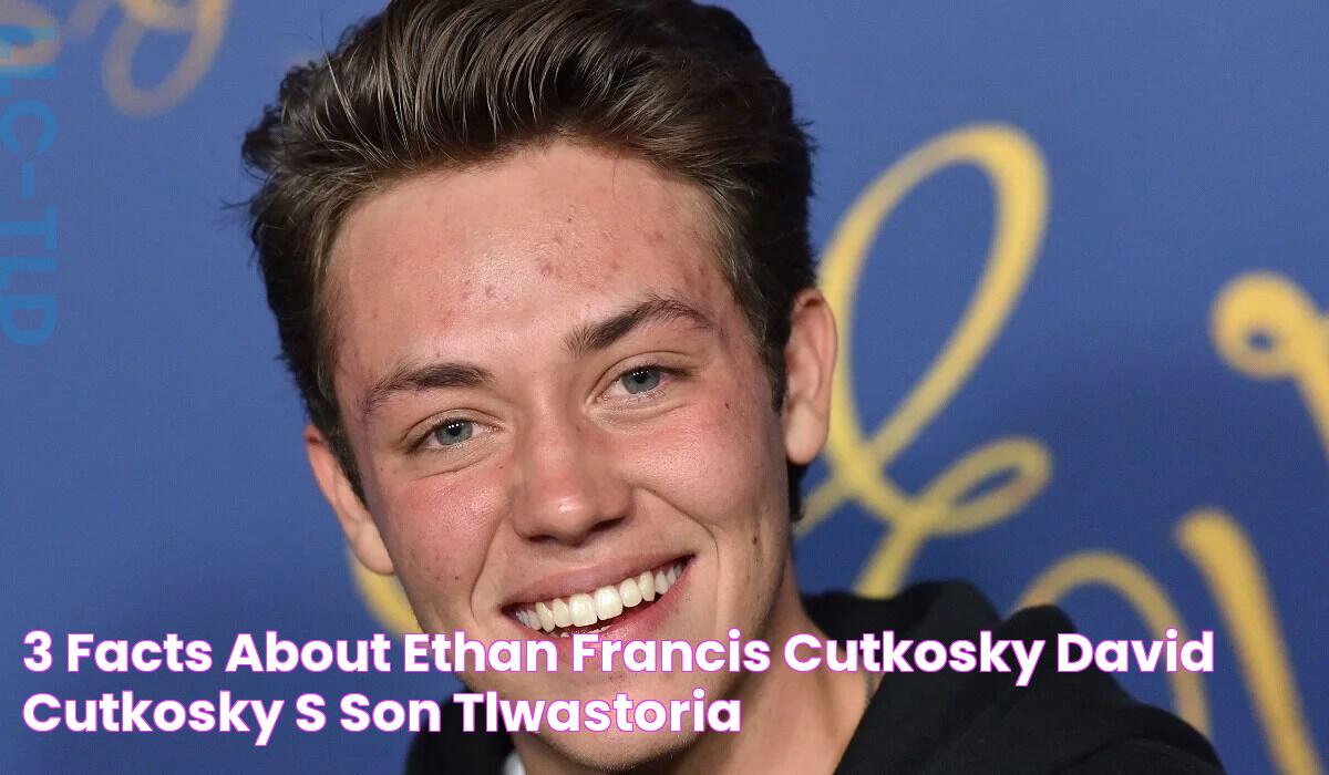 3 Facts About Ethan Francis Cutkosky, David Cutkosky's Son TlwaStoria