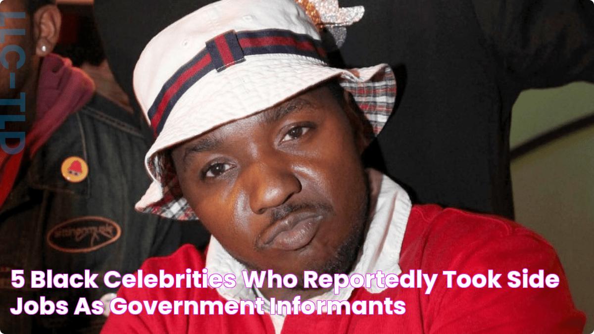 5 Black Celebrities Who Reportedly Took Side Jobs as Government Informants