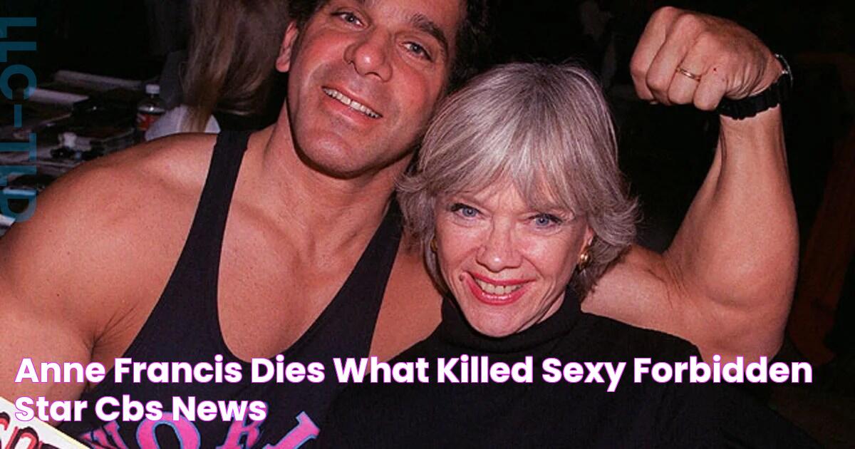 Anne Francis Dies What Killed Sexy "Forbidden Star? CBS News