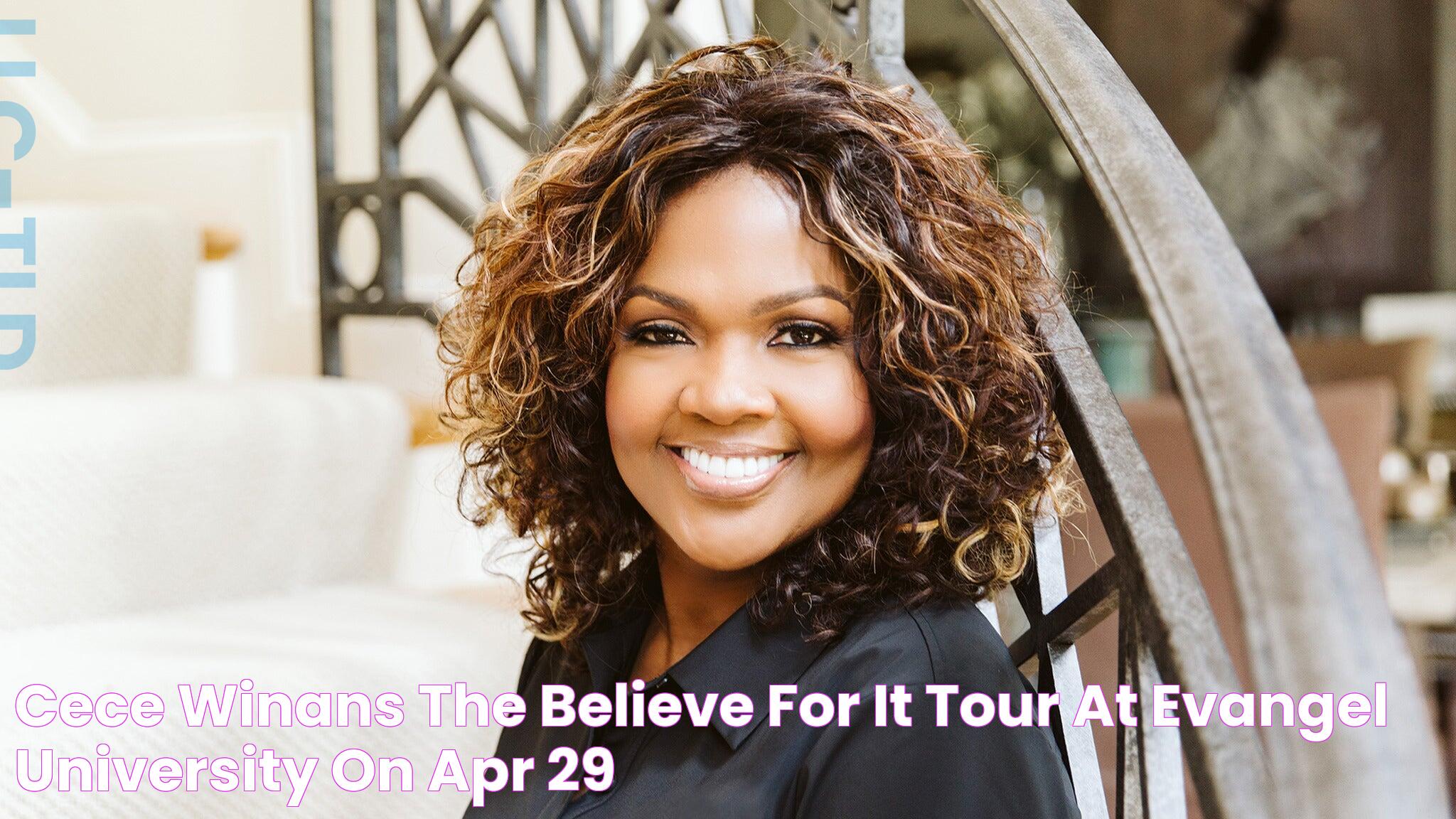 CeCe Winans The Believe For It Tour at Evangel University on Apr 29