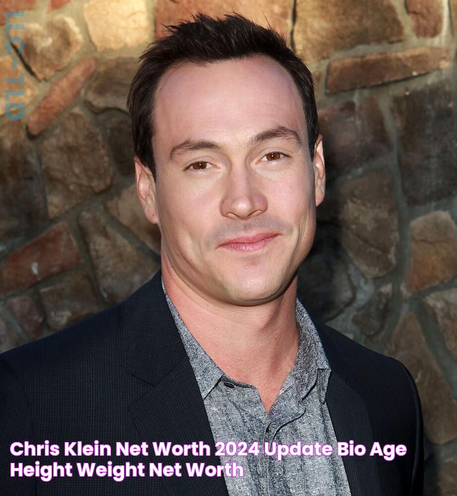 Chris Klein Net Worth 2024 Update Bio, Age, Height, Weight Net Worth