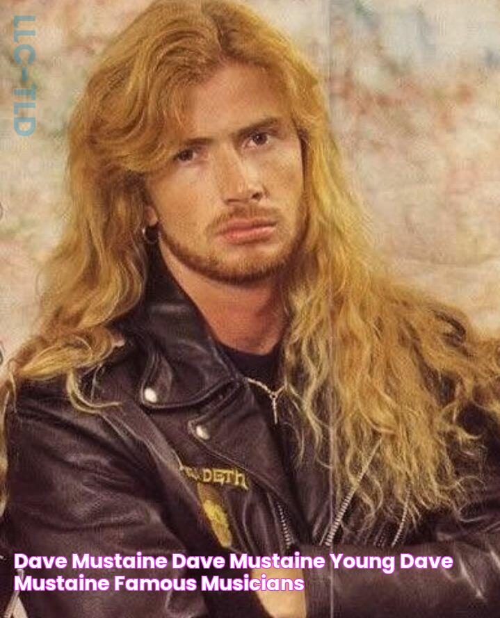 Dave Mustaine Dave mustaine young, Dave mustaine, Famous musicians