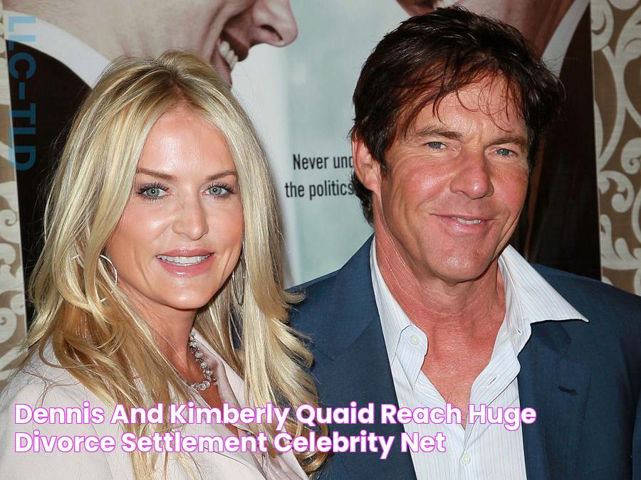 Dennis And Kimberly Quaid Reach Huge Divorce Settlement Celebrity Net