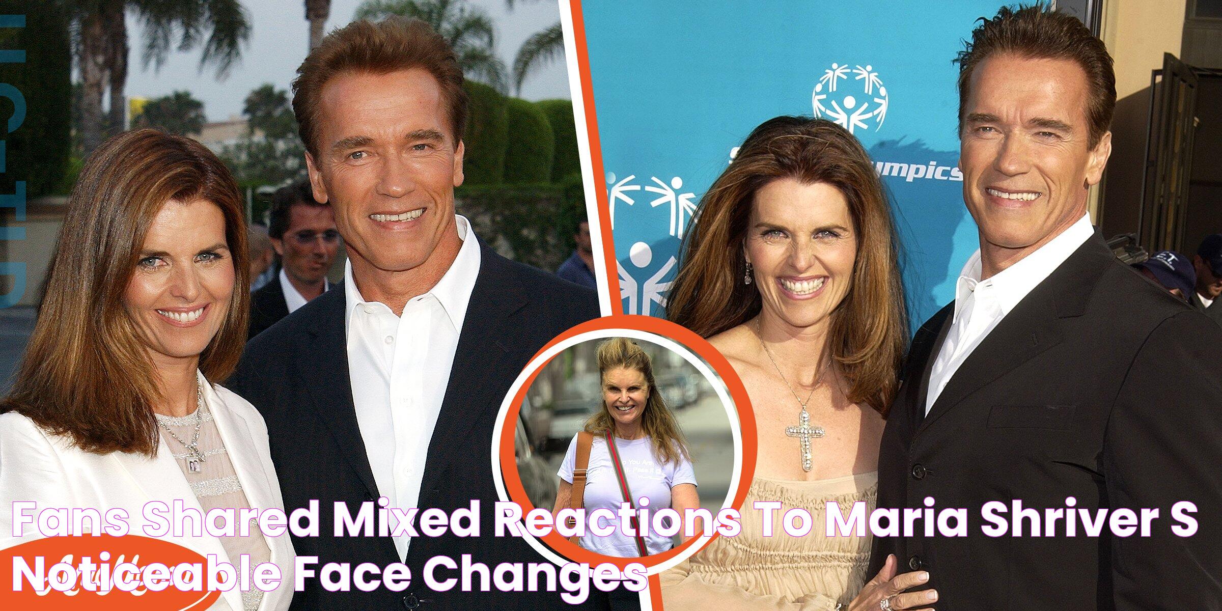 Fans Shared Mixed Reactions to Maria Shriver's Noticeable Face Changes