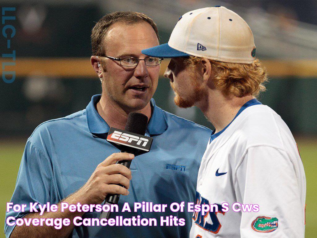 For Kyle Peterson, a pillar of ESPN's CWS coverage, cancellation hits