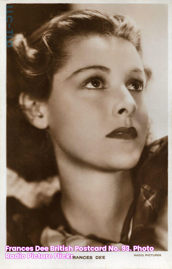 Frances Dee British postcard, no. 93. Photo Radio Picture… Flickr