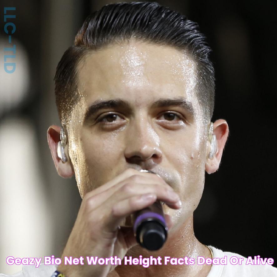 GEazy Bio, Net Worth, Height, Facts Dead or Alive?