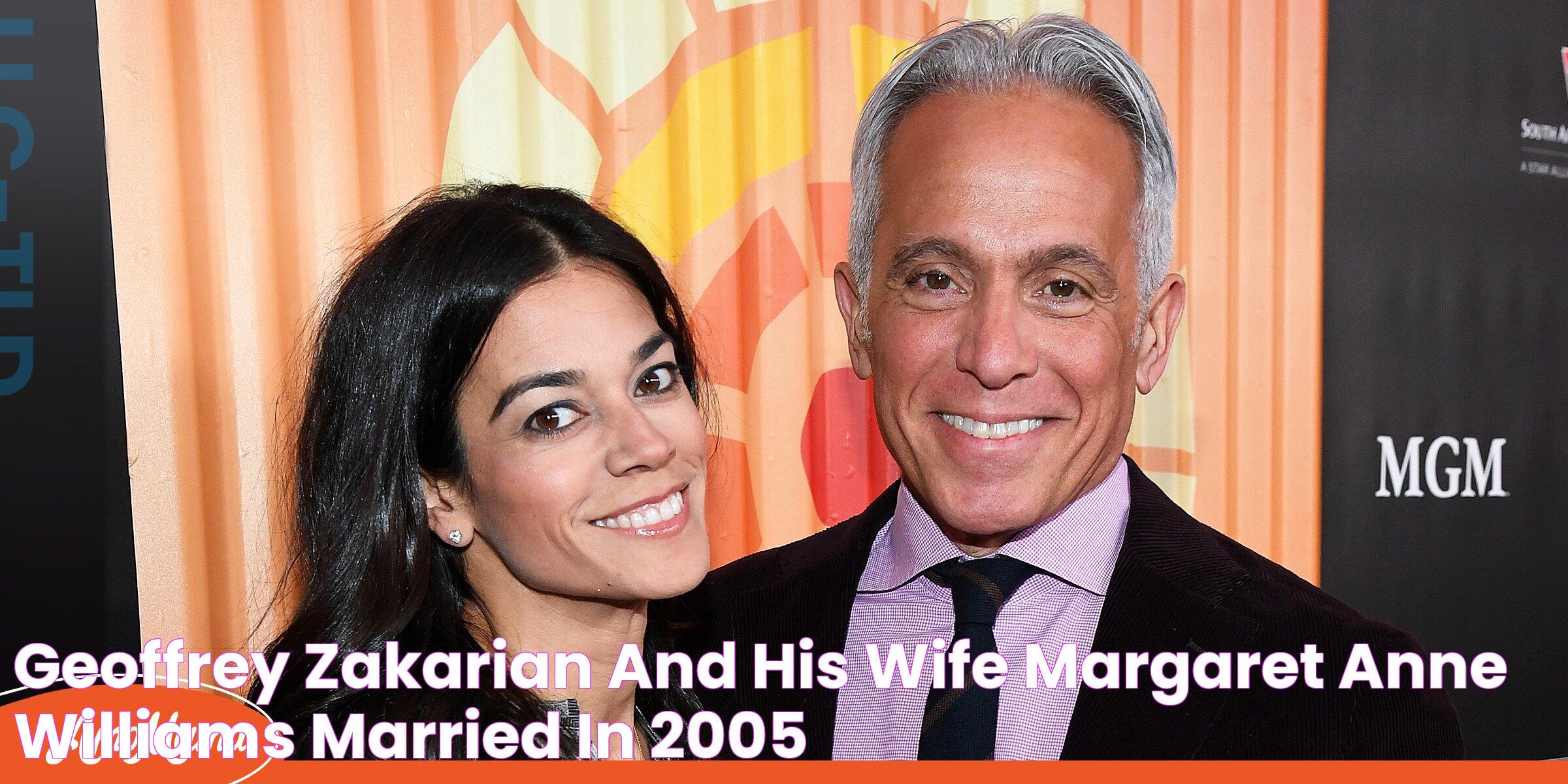 Geoffrey Zakarian and His Wife Margaret Anne Williams Married in 2005