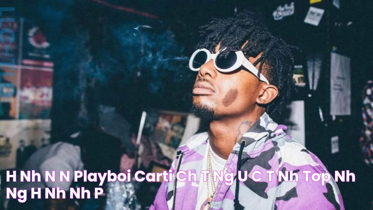 Hình nền Playboi Carti chất ngầu, cá tính Top Những Hình Ảnh Đẹp