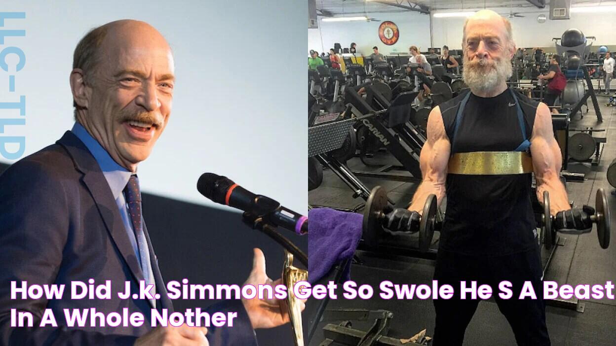 How did J.K. Simmons get so swole? 'He's a beast in a whole 'nother