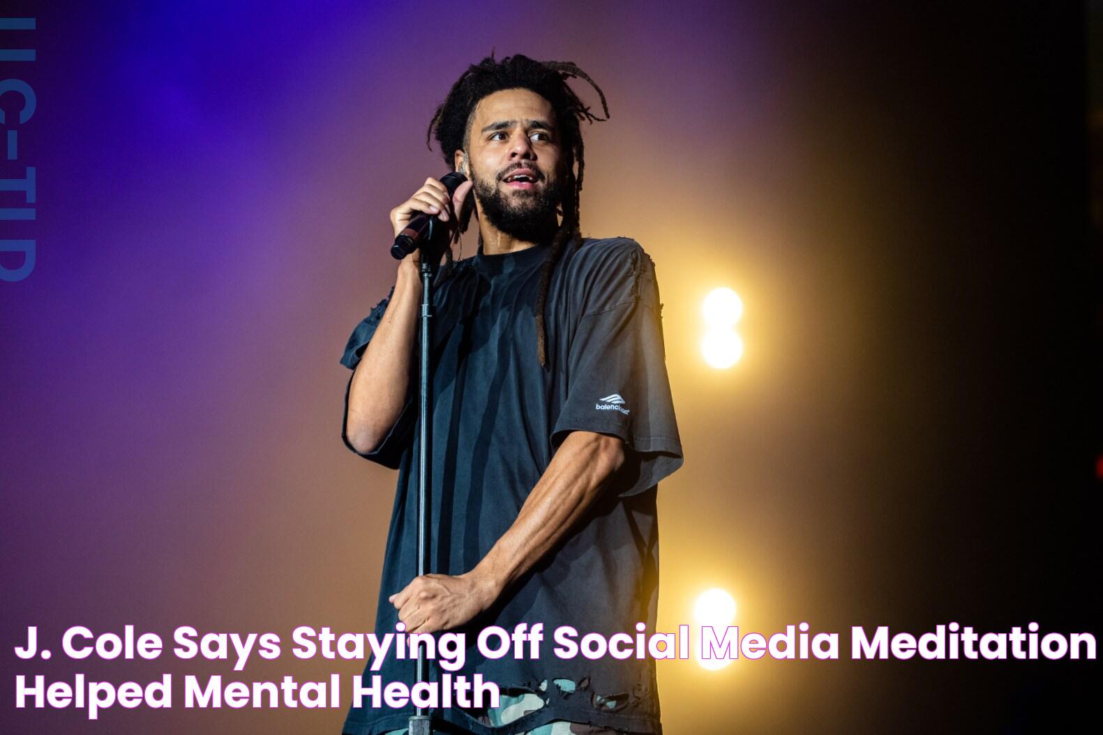 J. Cole Says Staying Off Social Media, Meditation Helped Mental Health