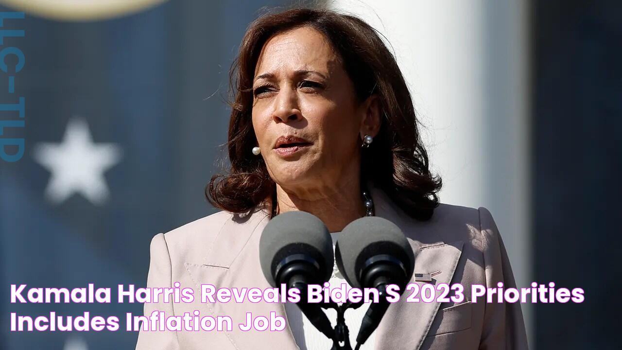 Kamala Harris reveals Biden's 2023 priorities includes inflation, job