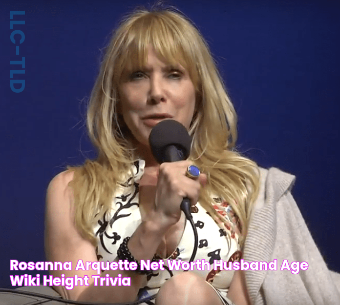 Rosanna Arquette Net Worth, Husband, Age, Wiki, Height, Trivia