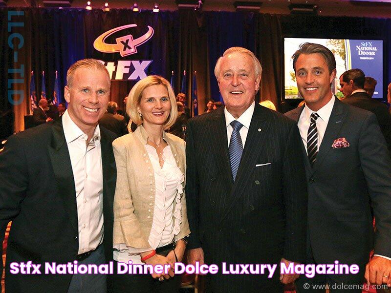 STFX National Dinner Dolce Luxury Magazine