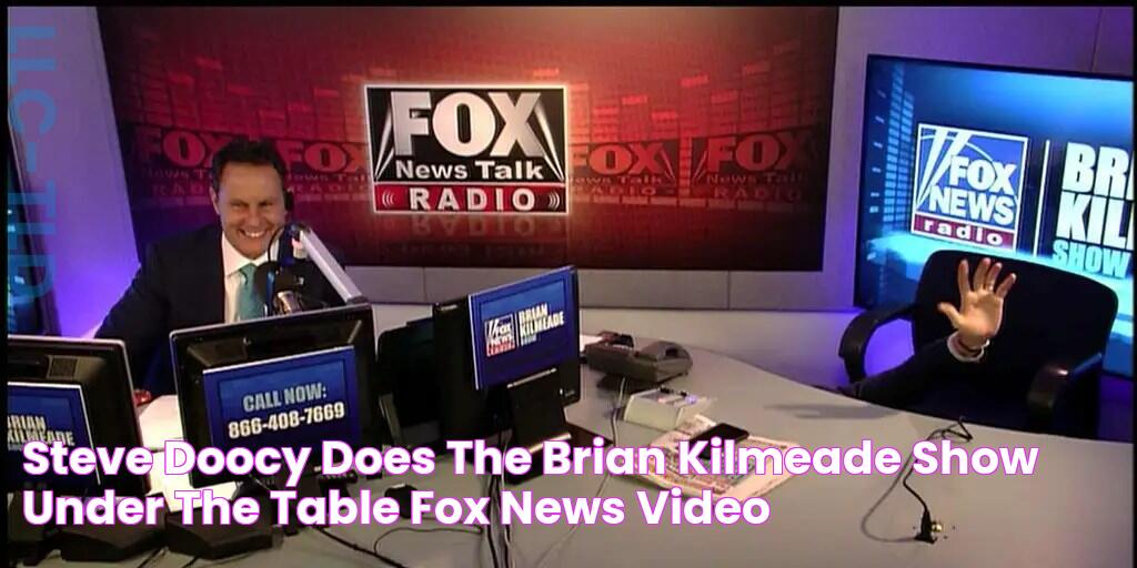 Steve Doocy Does The Brian Kilmeade Show Under the Table Fox News Video