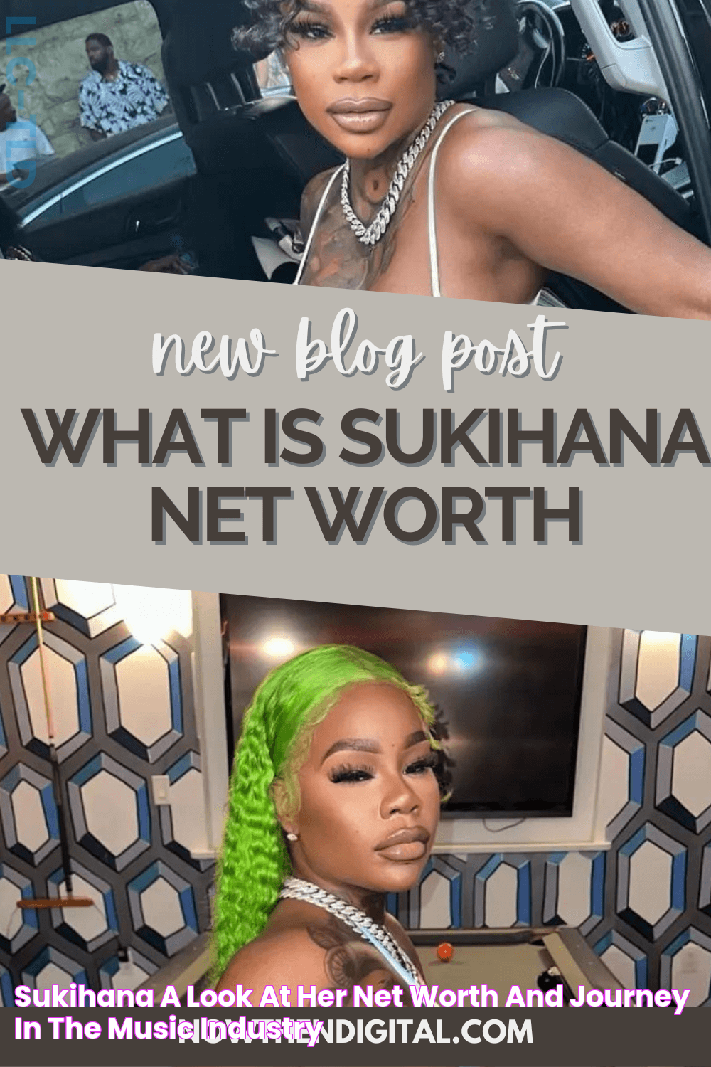 Sukihana A Look at Her Net Worth and Journey in the Music Industry