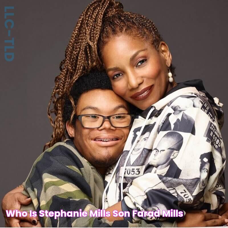 Who is Stephanie Mills' Son Farad Mills?