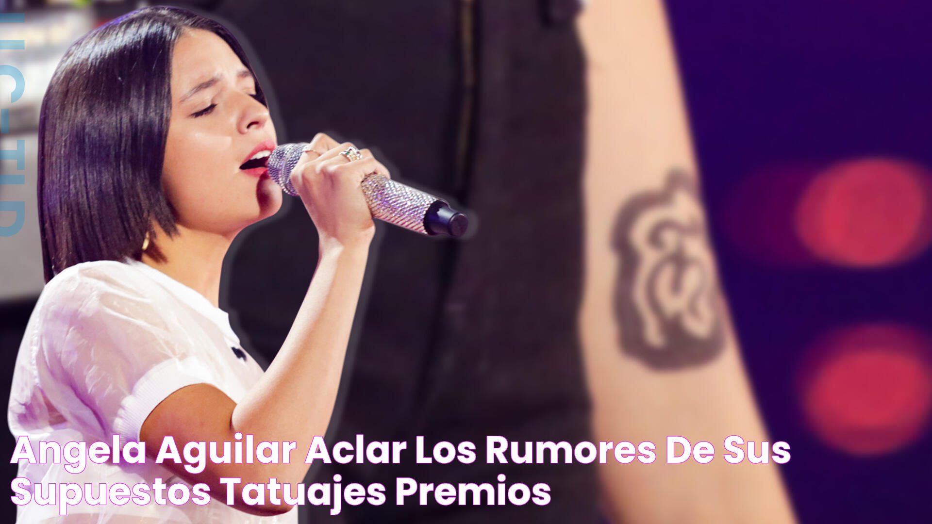 Angela Aguilar aclaró los rumores de sus supuestos tatuajes Premios