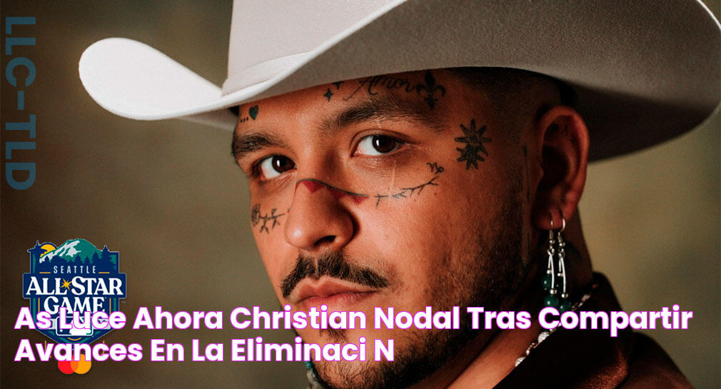 Así luce ahora Christian Nodal tras compartir avances en la eliminación