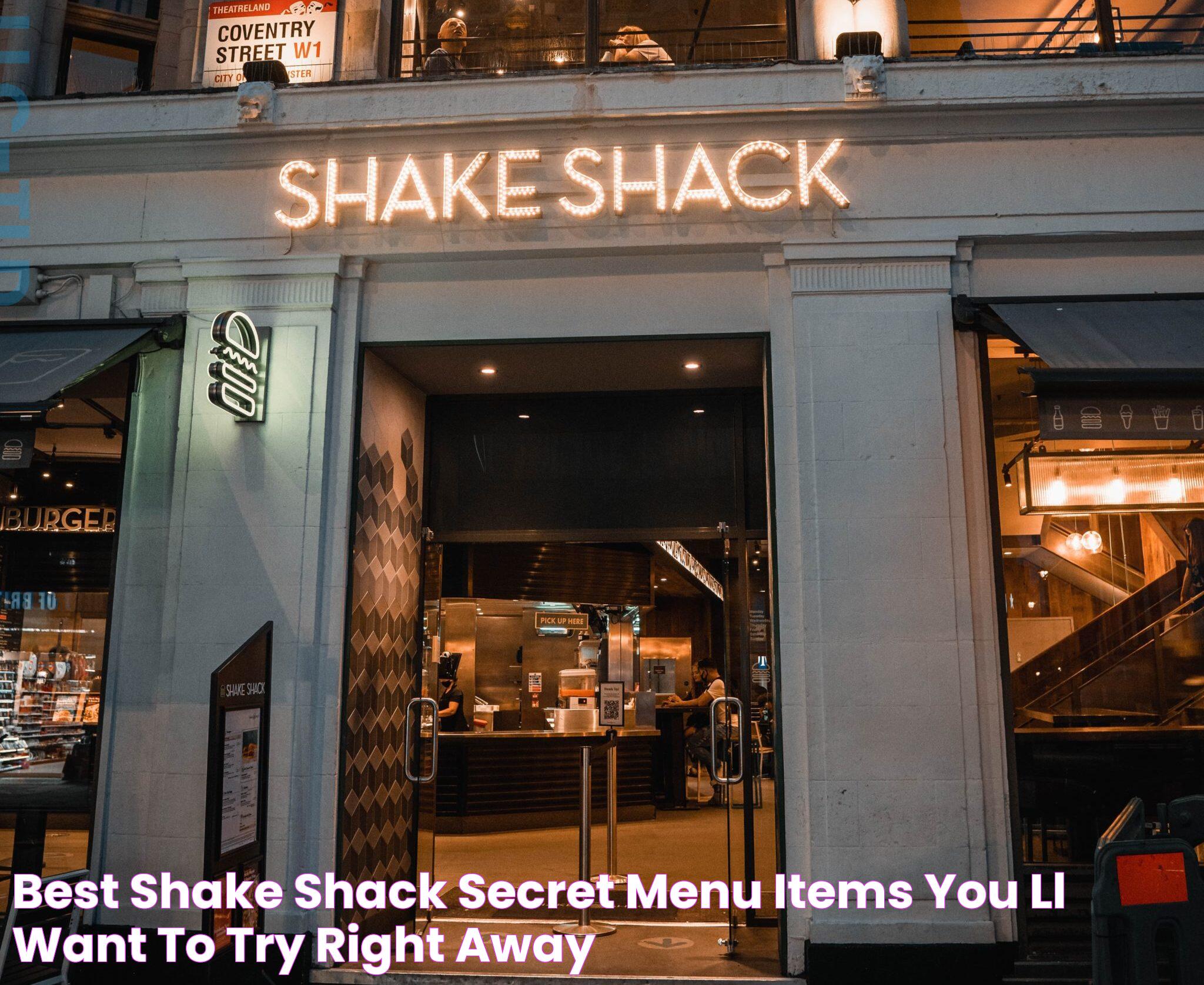 Best Shake Shack Secret Menu Items You'll Want to Try Right Away