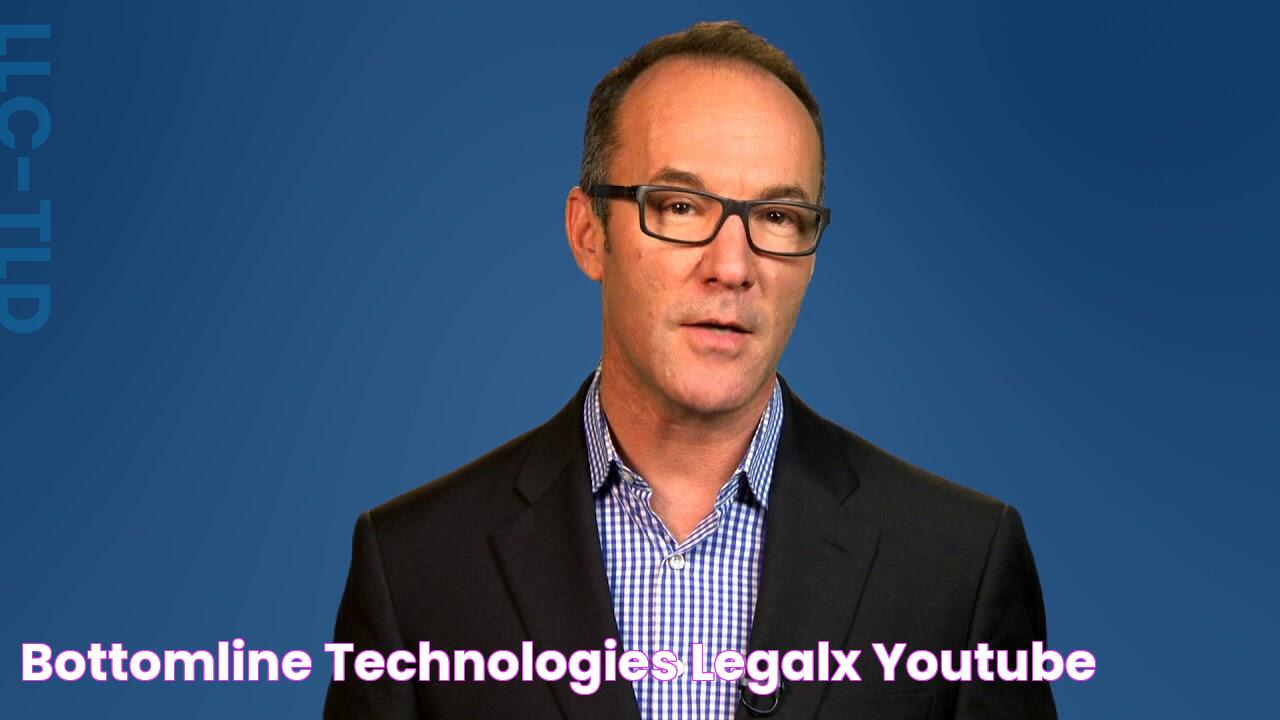 Bottomline Technologies LegalX YouTube