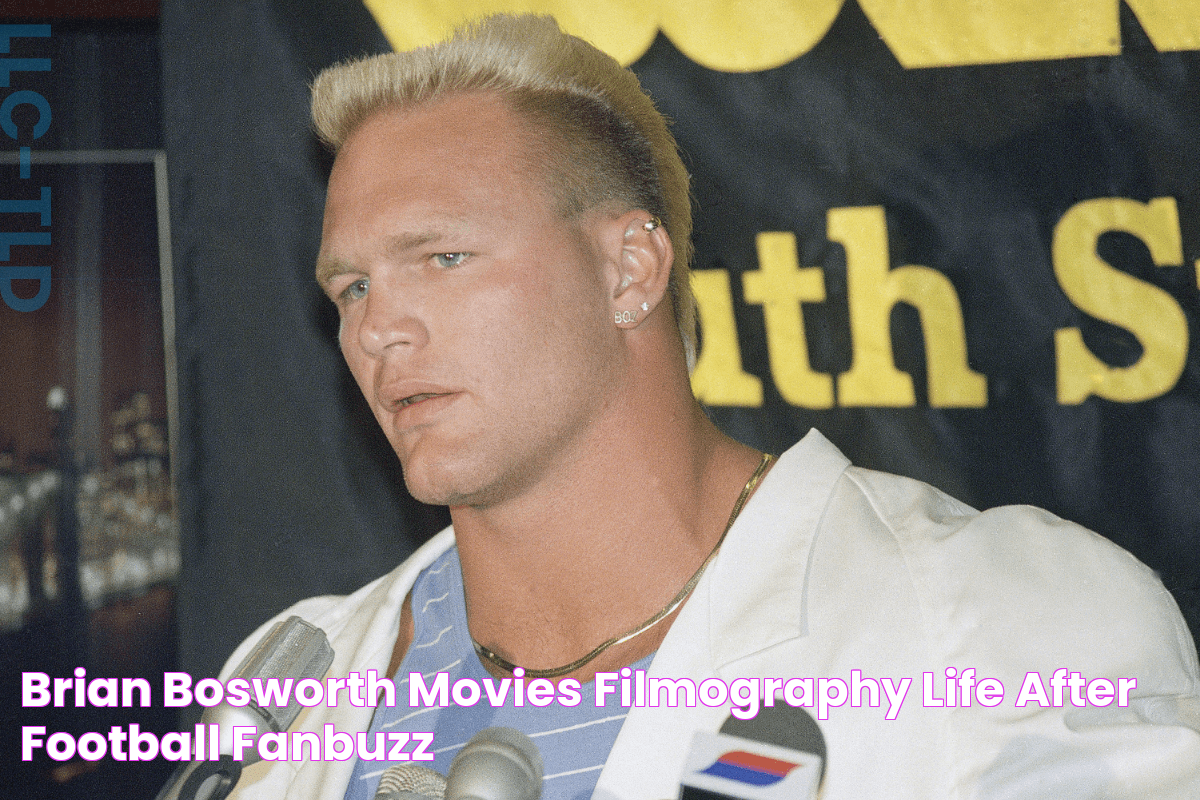 Brian Bosworth Movies Filmography + Life After Football Fanbuzz