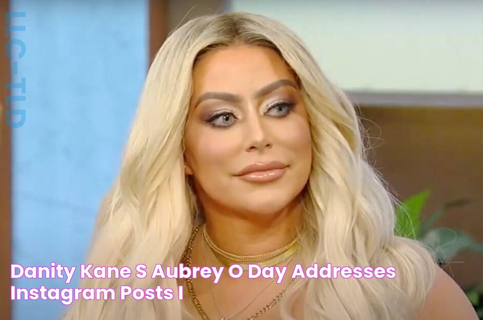 Danity Kane’s Aubrey O’Day Addresses Instagram Posts ‘I