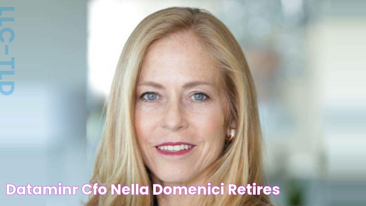 Dataminr CFO Nella Domenici Retires