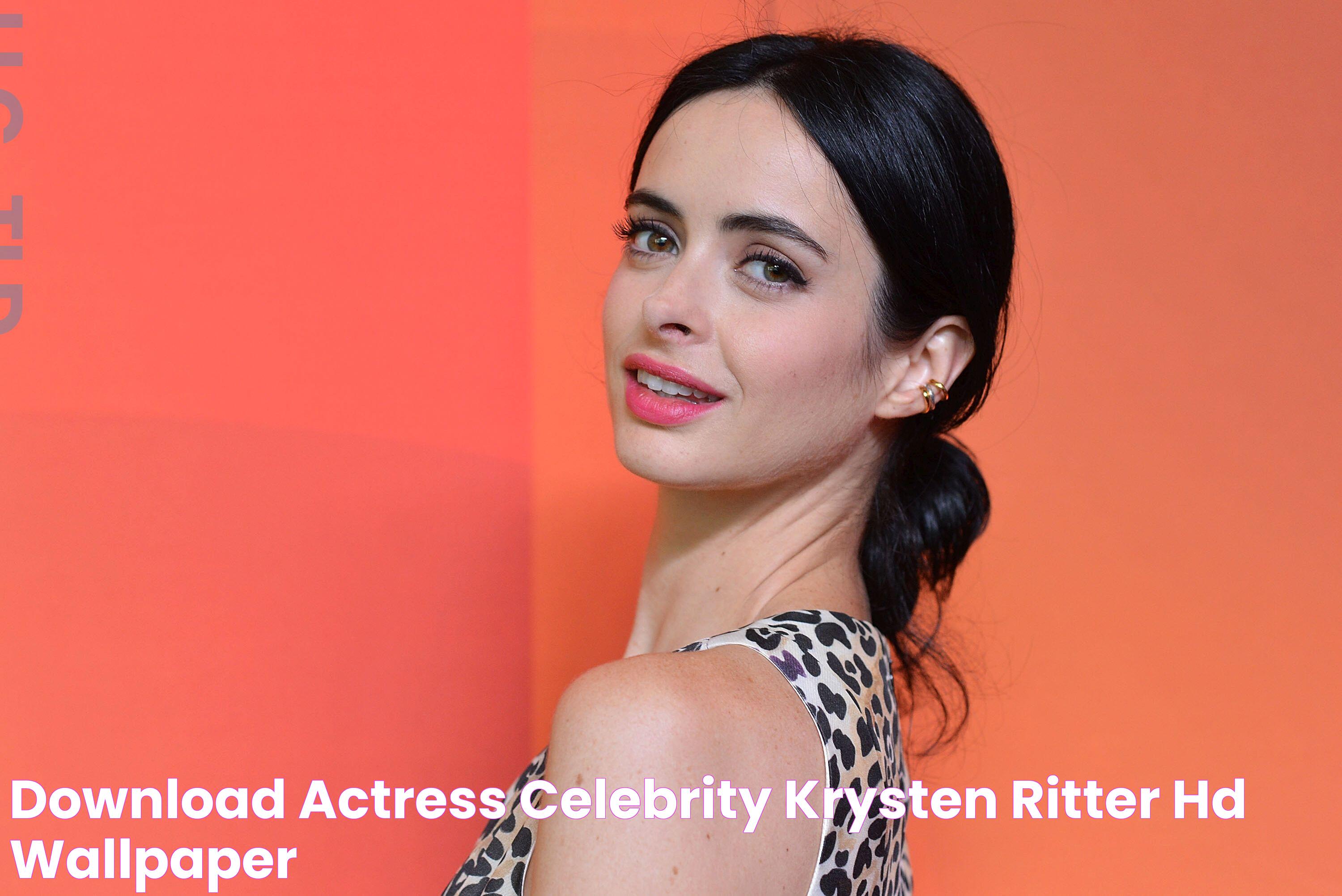 Download Actress Celebrity Krysten Ritter HD Wallpaper