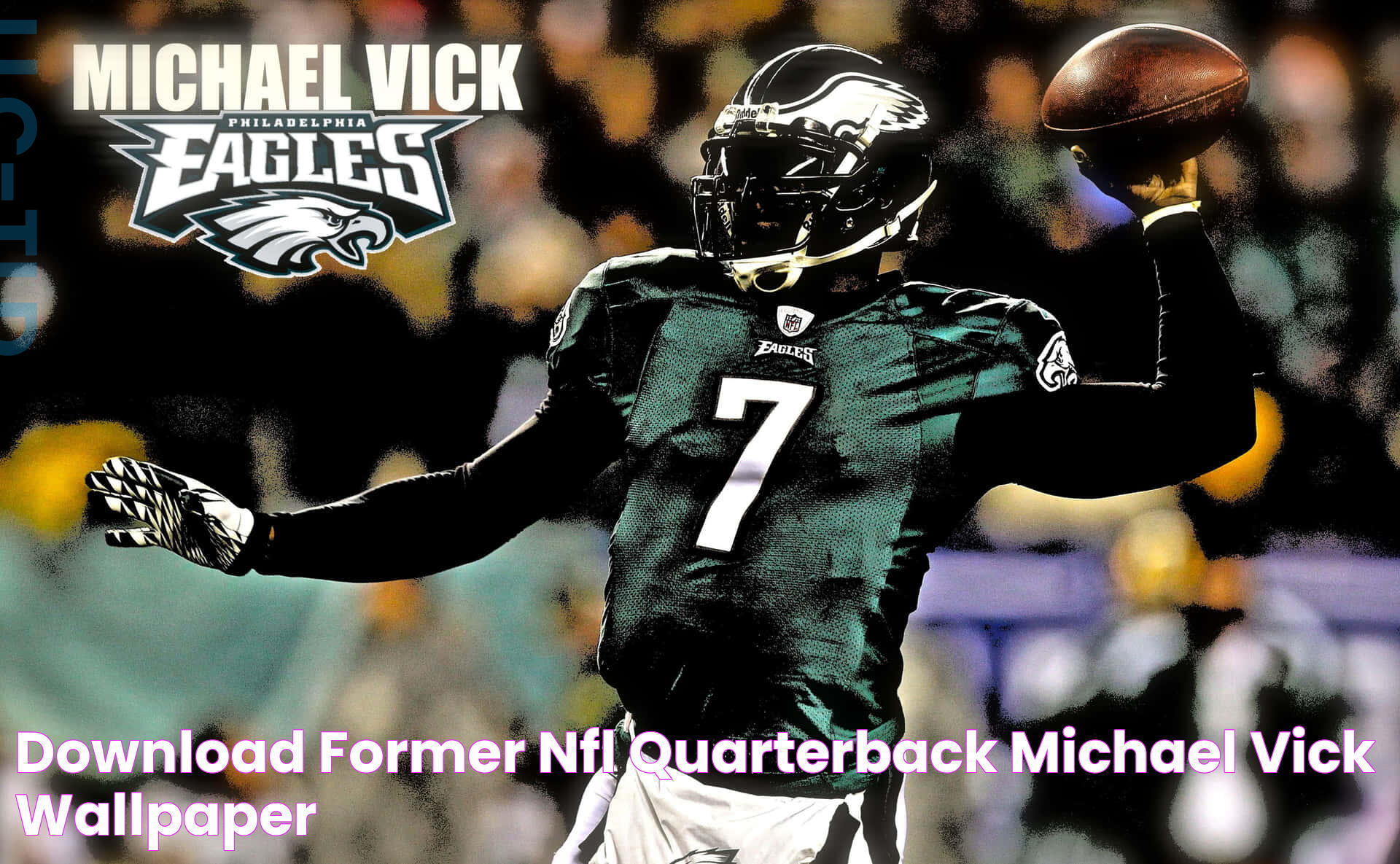 Download Former NFL Quarterback Michael Vick Wallpaper