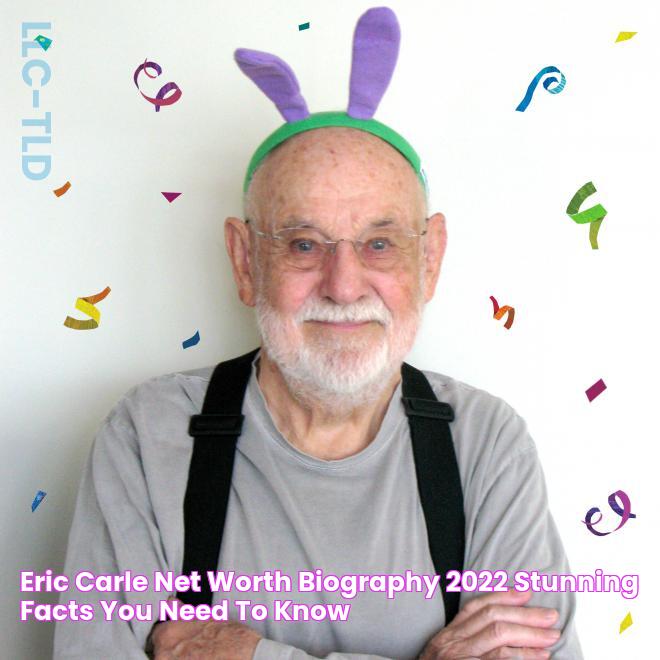 Astronomical Net Worth Of Eric Carle, Beloved Children's Author