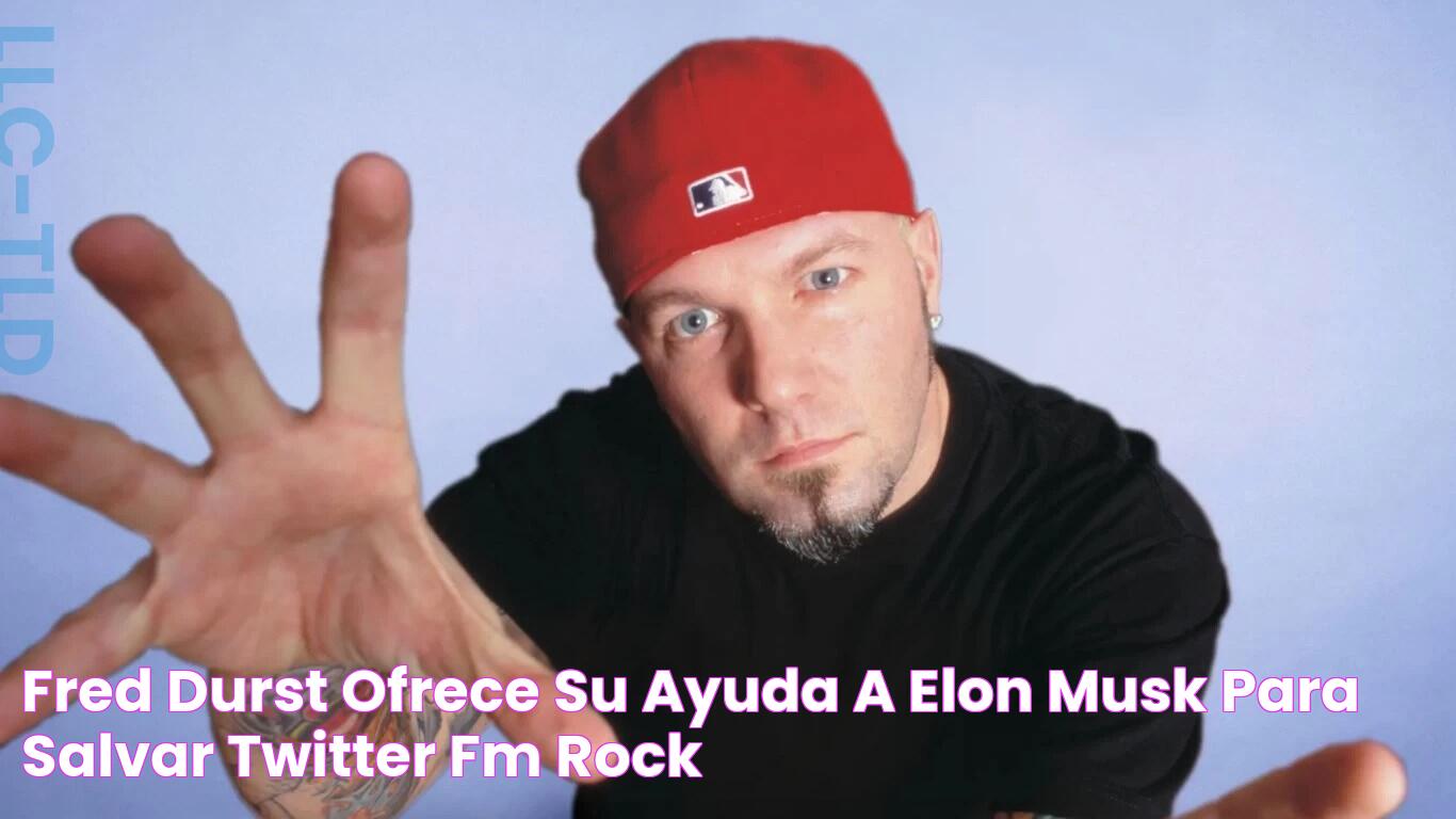 Fred Durst ofrece su ayuda a Elon Musk para salvar Twitter FM Rock