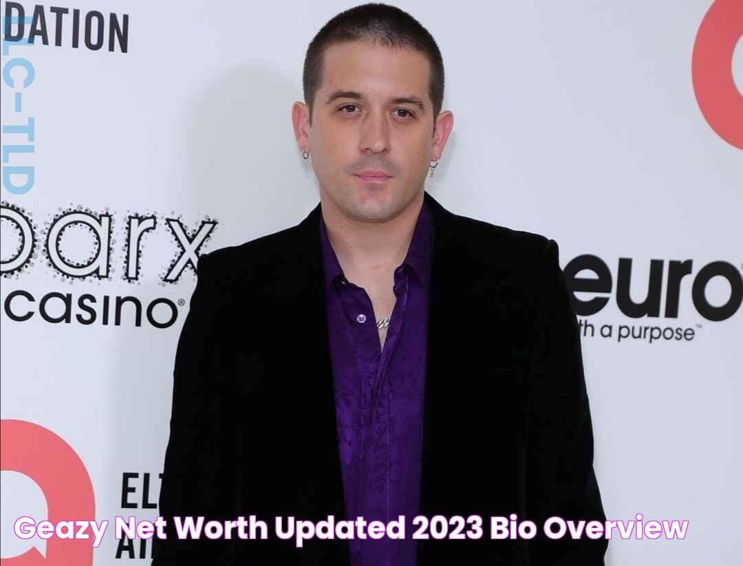 GEazy Net Worth (Updated 2023) Bio Overview