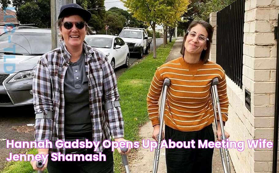 Hannah Gadsby opens up about meeting wife Jenney Shamash