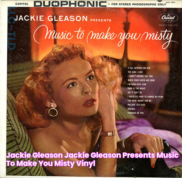 Jackie Gleason Jackie Gleason Presents Music To Make You Misty (Vinyl