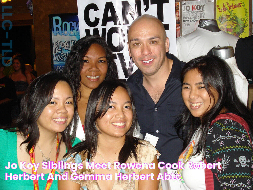 Jo Koy Siblings Meet Rowena Cook, Robert Herbert, and Gemma Herbert ABTC