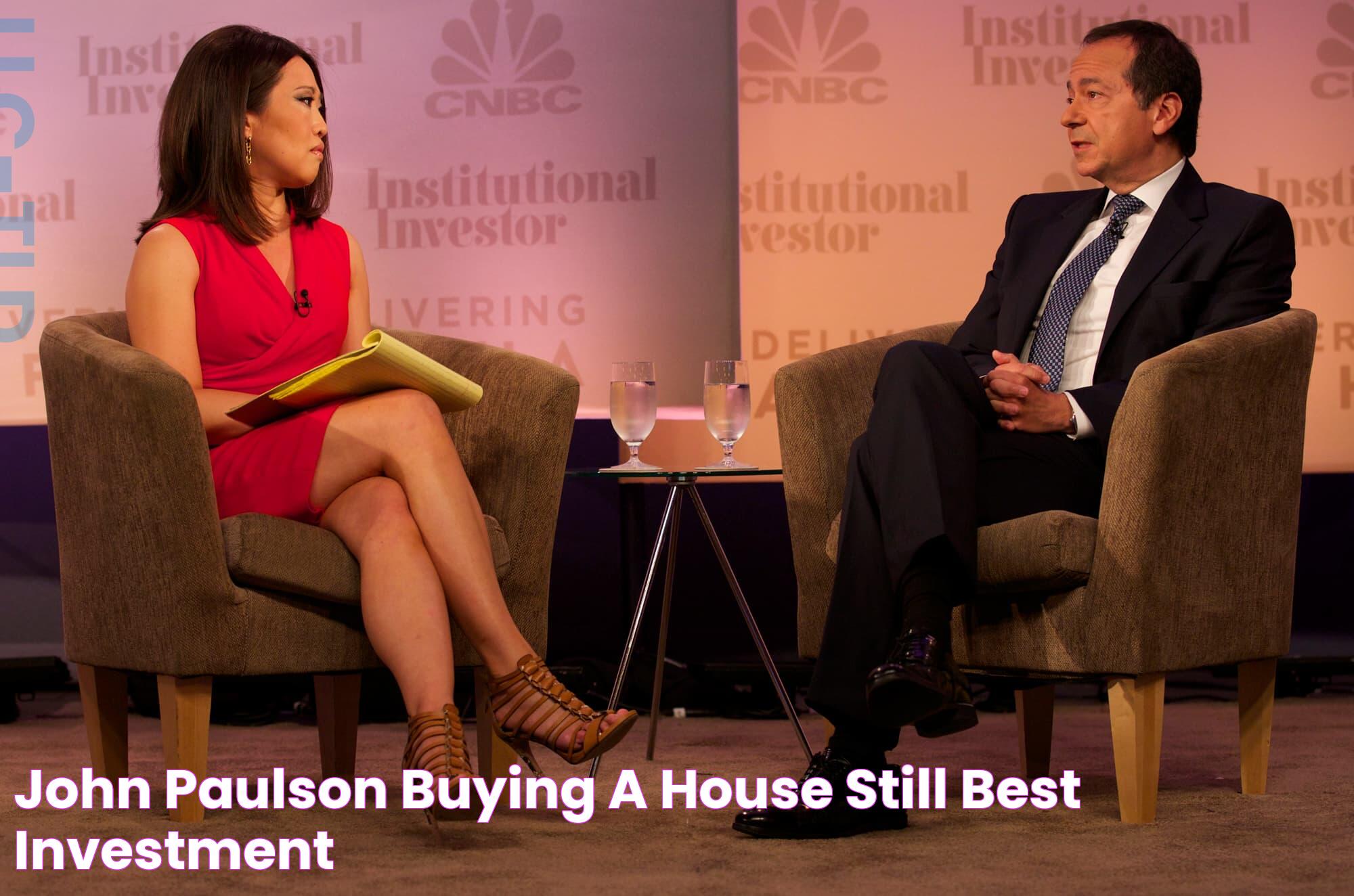 John Paulson Buying a house still 'best' investment